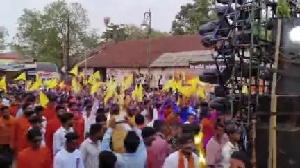 रामनवमी की शोभायात्रा। जगदलपुर