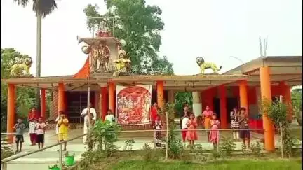 জয়নগর ২: ভগবান শ্রী রামচন্দ্রের জন্মদিন রাম নবমী পূর্ণ শ্রদ্ধার সঙ্গে পালন করা হলো - ঘোষেরচক শিবালয় মন্দিরে