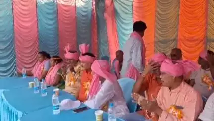 জামুরিয়া: জামুরিয়ার নিঘাতে রামনবমীর মিছিল, উপস্থিত বিধায়ক হরে রাম সিং