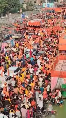 रामनवमी शोभा यात्रा पूर्णिया #bihar#purnea#katihar#viral#news
