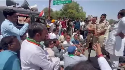 पिपलोदा: पिपलोदा कांग्रेस कमेटी के महामंत्री पर मुकदमा, झंडा चौक पर विरोध प्रदर्शन