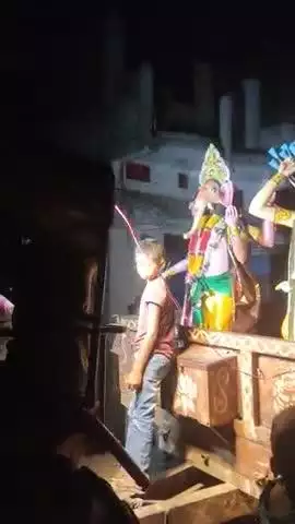 dariyapur Durga visarjan enjoy