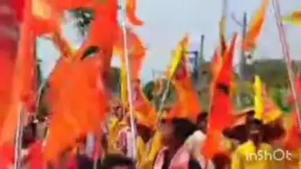रुपौली: भगवा मय हुआ रुपौली, जय श्री राम के उद्घोष से गूंज उठा रुपौंली परिक्षेत्र