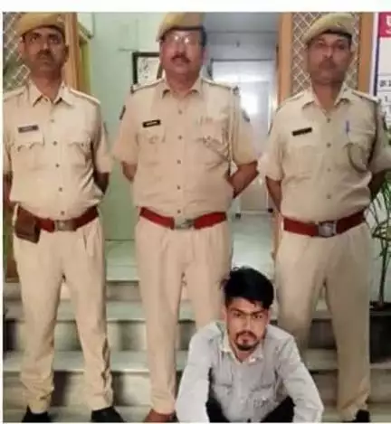 खाण्डाफलसा क्षेत्र में पिछले दिनों घटित घटना में शामिल मुलजिम गिरफ्तार।