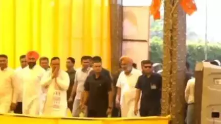 सादुलशहर: सादुलशहर के विधायक ने विंडसर पाम पैलेस में मुख्यमंत्री का भव्य स्वागत किया, मुख्यमंत्री ने सभा को भी संबोधित किया