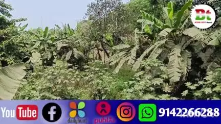 सरकारी भूमि के बावजूद कोई जनसुविधा नहीं,यत्र-तत्र स्थिति में बच्चे पढ़ने को मजबूर।
