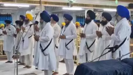 ਤਲਵੰਡੀ ਸਾਬੋ: ਤਖ਼ਤ ਸ੍ਰੀ ਦਮਦਮਾ ਸਹਿਬ ਤਨਾਵਪੁਰਣ ਮਾਹੌਲ ਚ ਕੀਤੀ ਸਰਬੱਤ ਦੇ ਭਲੇ ਦੀ ਅਰਦਾਸ