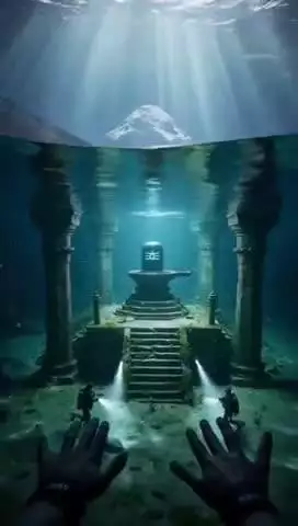 समुद्र के अंदर मिला भगवान का मूर्ति #भगवान