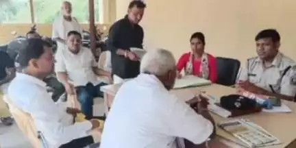 बाबूबरही: थाना दिवस के अवसर पर बाबूबरही थाना परिसर में आयोजन