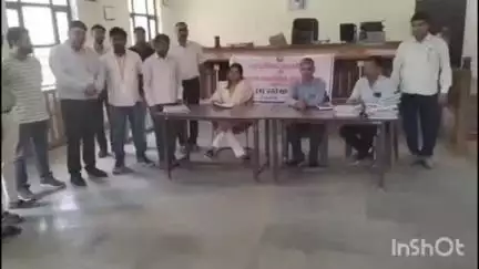 कठूमर: कठूमर में तालुका विधिक सेवा समिति के तत्वाधान में राष्ट्रीय लोक अदालत का आयोजन हुआ