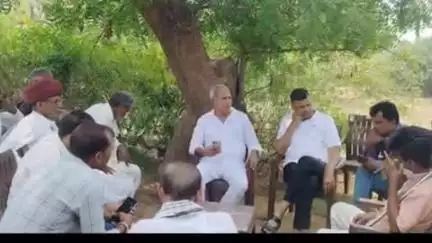 दूनी: देवली उनियारा विधायक राजेंद्र गुर्जर ने की जनसुनवाई, लोगों ने किया भव्य स्वागत