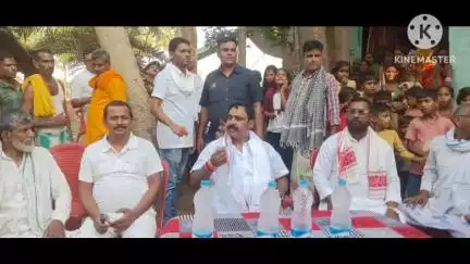 बसंतराय: बसंतरय धपरा ग्राम में भक्ति कार्यक्रम में श्रम नियोजन मंत्री पहुंचे