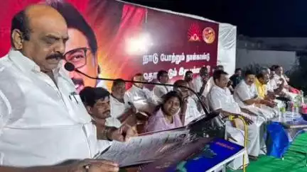 பல்லடம்: பொங்கலூர் , ஆண்டிபாளையம் உள்ளிட்ட பகுதிகளில் திமுக சார்பில் நான்காண்டு சாதனை விளக்க பொதுக்கூட்டம் நடைபெற்றது