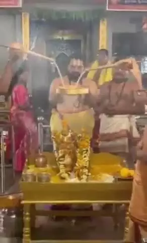 మాచారెడ్డి: చుక్కాపూర్ గ్రామంలోని లక్ష్మీ నరసింహ స్వామి దేవాలయంలో ప్రారంభమైన వార్షిక బ్రహ్మోత్సవాలు