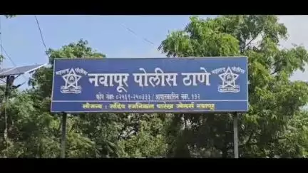 नवापूर: नवापूर शहरातील आयटीआय कॉलेज जवळील मेन रोडवर मोटर अपघात एक जण जखमी