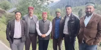 भलेई: विधायक डीएस ठाकुर ने ग्राम पंचायत भांदल और किहार का दौरा किया, लोगों की जनसमस्याएं सुनीं
