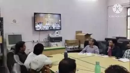 मकराना: जिला कलेक्टर ने आपदा एवं नागरिक सुरक्षा को लेकर वीसी की, मकराना के उपखंड स्तरीय अधिकारी रहे मौजूद