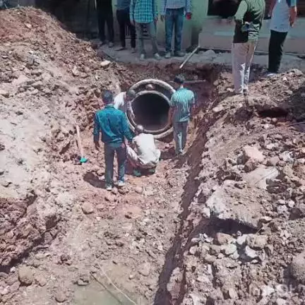 भोरंज: भरेड़ी बाजार में खतरनाक गड्ढे को विभाग ने रविवार को किया दुरुस्त, लोगों ने जताया आभार