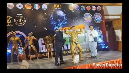 थाईलैंड में बॉडीबिल्डिंग चैंपियनशिप में जुन्नारदेव के योगेश राठौर ने जीता मेडल