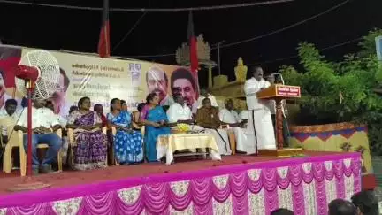 சின்ன சேலம்: தொட்டியத்தில் நடைபெற்ற திமுக அரசின் நான்காண்டு சாதனை விளக்க பொதுக்கூட்டம் - சங்கராபுரம் எம்.எல்.ஏ பங்கேற்பு
