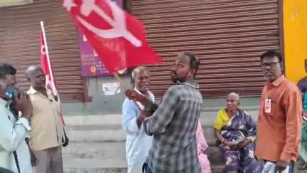 அம்பத்தூர்: திமுக அரசுக்கு எதிராக மார்க்சிஸ்ட் கம்யூனிஸ்ட் கட்சி பாடி புதுநகர் பகுதியில் பிரச்சாரம்