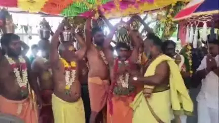 கயத்தாறு: ஜம்புலிங்கபுரம் கிராமத்தில் காளியம்மன் கோவில் மகா கும்பாபிஷேக விழா மாவட்ட கவுன்சிலர் பங்கேற்பு