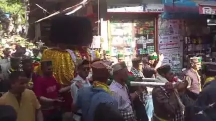 सराहन: रोहड़ू खाबड से देवता साहेब सुन्नी नाग रामपुर पहुंचे, लोगों ने किया स्वागत और समेज के लिए हुए रवाना