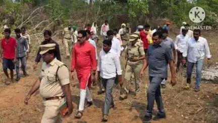 గూడూర్: గుండెంగ గ్రామంలో అడవి భూములపై వచ్చిన ఫిర్యాదు మేరకు భూములను పరిశీలించిన జాతీయ ST కమిషన్ మెంబర్ జాటోతు హుస్సేన్ నాయక్