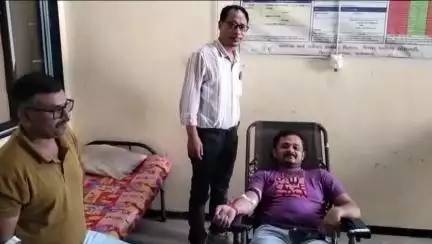 ધ્રોલ: ધ્રોલ સરકારી હોસ્પિટલ ખાતે બ્લડ ડોનેશન કેમ્પ યોજાયો
