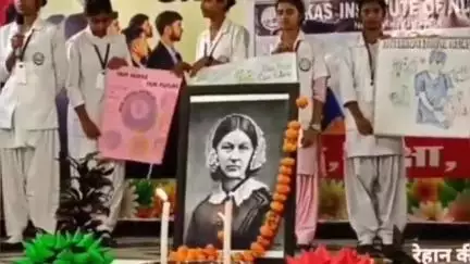 ओरमांझी: विकास ग्रुप ऑफ इंस्टीट्यूट में अंतरराष्ट्रीय नर्सिंग दिवस मनाया गया