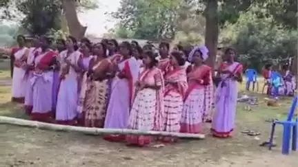 भरनो: जेठ जतरा बगीचा भरनो में दो दिवसीय जेठ जतरा का शुभारंभ हुआ