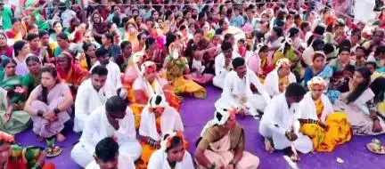 ಮಾನ್ವಿ: ಅಲ್ದಾಳ ಗ್ರಾಮದ ವೀರಭದ್ರೇಶ್ವರ ದೇವಸ್ಥಾನದಲ್ಲಿ ಸಾಮೂಹಿಕ ವಿವಾಹ