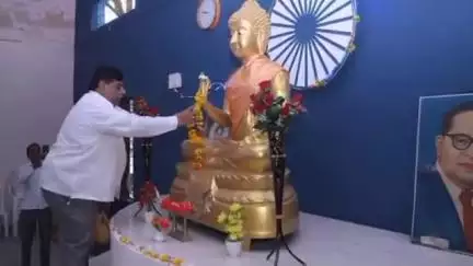 काटोल: काटोल शहरात बुद्ध पौर्णिमा ठिकठिकाणी उत्साहात साजरी, आमदार चरण सिंग ठाकूर यांनी गौतम बुद्धांना केले अभिवादन