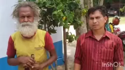 রানিবাঁধ: পুরুলিয়া জেলার কোটশিলা থানা এলাকার নিখোঁজ বাবাকে ছেলের হাতে ফিরিয়ে দিল খাতড়া থানার পুলিশ