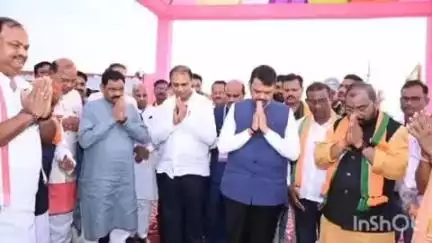 कळंब: वर्धा येथील भाजप कार्यालयाच्या भूमिपूजनाला आदिवासी विकास मंत्री तथा राळेगाव विधानसभेचे आमदार अशोक उईके यांची उपस्थिती