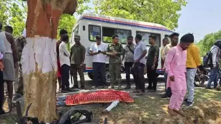 कान्हाचट्टी: पीतीज में मोटरसाइकिल दुर्घटना: पति की मौत, पत्नी और बच्चे घायल
