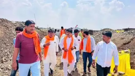 अवंतिपुर बड़ोदिया: अरनियाकला में 3 लाख लीटर क्षमता की पानी की टंकी का भूमिपूजन, 50 लाख रुपए की लागत से बनेगी