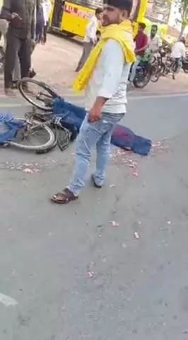 morhi Bharthana Etawah ka accident msk school