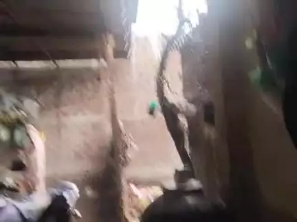 kalikiray me pani girta huwe