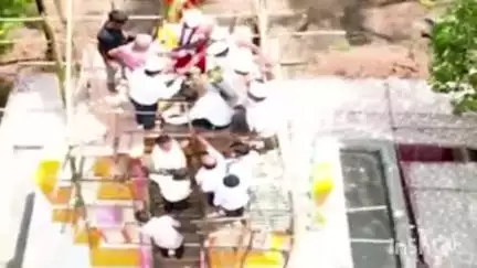 वेंगुर्ला: मातोंड येथील श्रीदेव रवळनाथचा कलशारोहण सोहळा उत्साहात