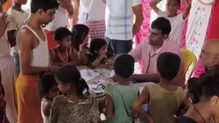 सुप्पी: मसाही गांव में निःशुल्क स्वास्थ्य शिविर का आयोजन