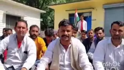 चकराता: रुद्र सेना ने त्यूणी तहसील में किया प्रदर्शन
