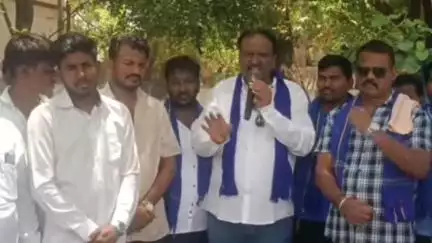 ಹಡಗಲಿ: ಜೂ. 9ರಂದು ಬೆಂಗಳೂರಿನಲ್ಲಿ ಒಳ ಮೀಸಲಾತಿ ಜಾರಿಗೆ  ಪ್ರತಿಭಟನೆ, ಕಾರ್ಯಕ್ರಮ ಯಶಸ್ವಿಗೆ ಪಟ್ಟಣದಲ್ಲಿ ಮುಖಂಡ ಕೆ.ಪುತ್ರೇಶ್ ಮನವಿ