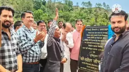 स्याल्दे: विधायक ने सियानगर में ₹674.89 लाख लागत के बाढ़ सुरक्षा योजना कार्य का भूमिपूजन कर किया शुभारंभ