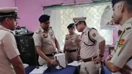 পানিসাগর: পানিসাগর থানায় বার্ষিক ইনস্পেকশনে যান পানিসাগরের SDPO
