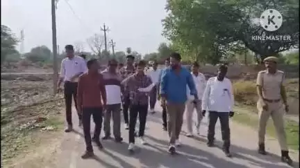 भूपालसागर: महाराणा प्रताप जयंती पर मुख्यमंत्री की यात्रा और मूर्ति अनावरण को लेकर भूपालसागर में तैयारियों का निरीक्षण किया गया