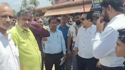 ಬೆಳ್ತಂಗಡಿ: ಉಪ್ಪಿನಂಗಡಿಯಲ್ಲಿ ನೂತನ ಸರ್ಕಾರಿ ಬಸ್ ನಿಲ್ದಾಣ ನಿರ್ಮಾಣ ವಿಚಾರ: ಸ್ಥಳಕ್ಕೆ ಶಾಸಕ ಅಶೋಕ್ ಭೇಟಿ ಪರಿಶೀಲನೆ