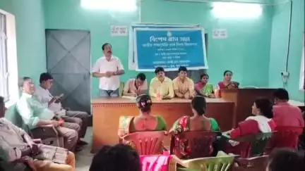 আউশগ্রাম ২: দেশজুড়ে যুদ্ধের আবহাওয়া, রক্তের জোগান বাড়াতে গেঁড়াইয়ে স্বেচ্ছায় রক্তদান শিবিরের আয়োজন,এনিয়ে ভাল্কিতে বৈঠক করা হল