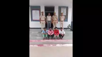 कोटड़ा: मौताना के मामले में चार आरोपियों को किया गया गिरफ्तार