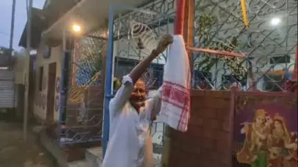 পশ্চিম নলবাৰী: নলবাৰী সন্ধেলীত ভঠেলি উৎসৱ পালন